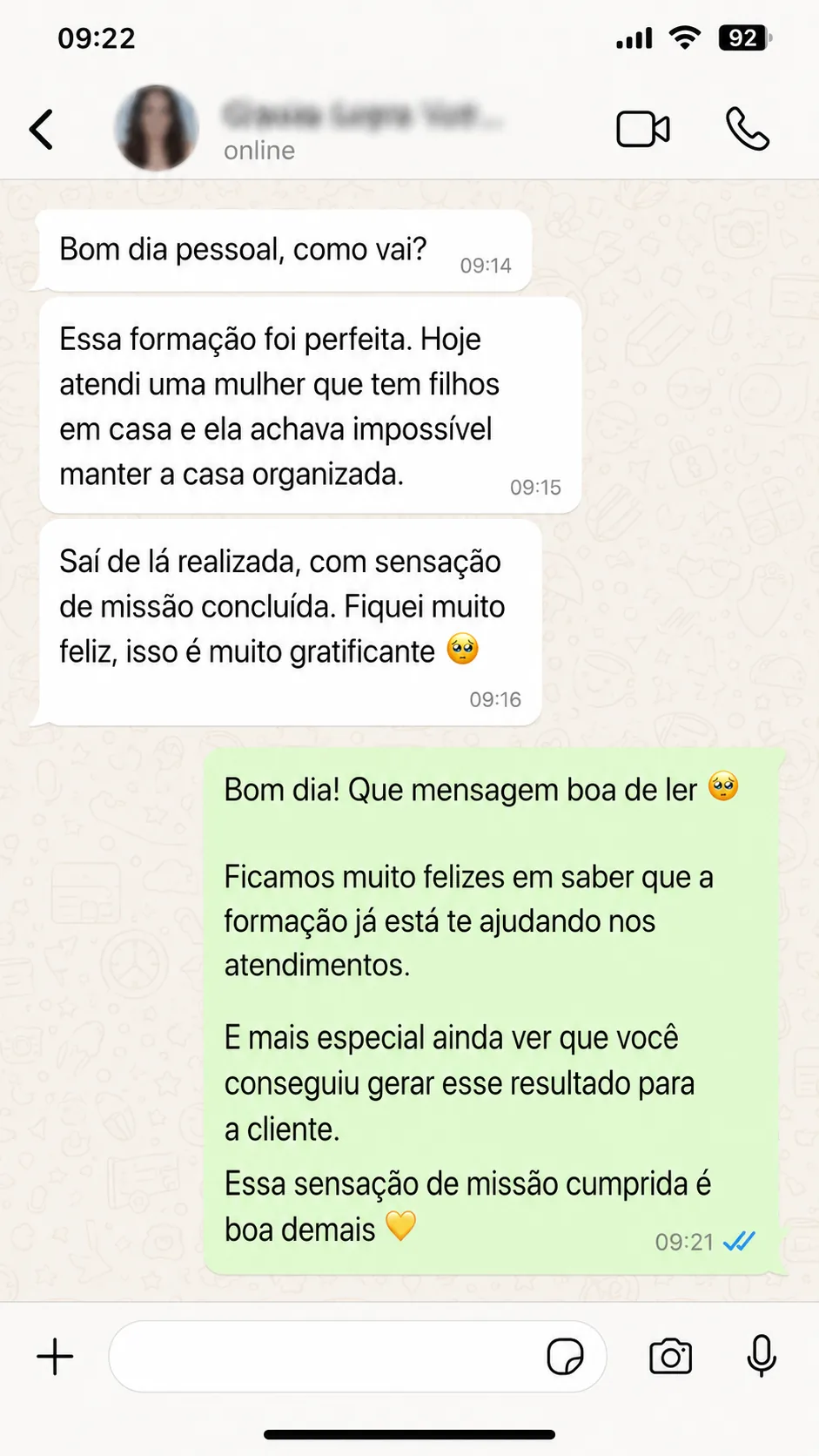 Experiência de aluna com a Formação Personal Organizer